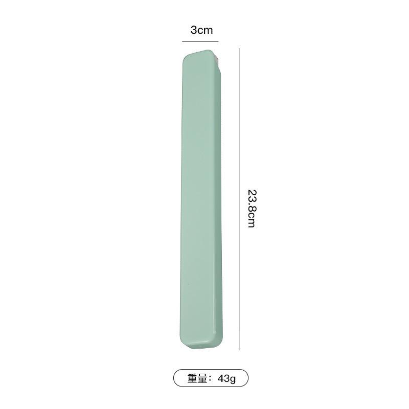 Plastic Tableware Box One Pair of Chopsticks Box ABS Material Multi-color Thick Can Be Customized Company Gift Logo