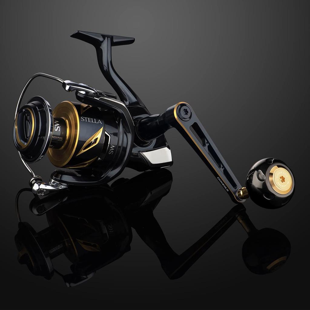 Gomexus Stella SW Handle, Shimano Compatible, Gomexus Power Handle, Twin Power SW Single Handle, Titanium, 90mm