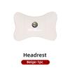 BBDK7 Leather Car Seat Neck and Back Pillow Breathable Accessories For Alfa Romeo 159 Giulietta Giulia 147 Mito 156 166 GT