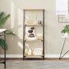 VidaXL Bookcase Sonoma Oak 50x33x117.5 Cm Engineered Wood 835270