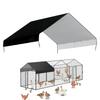 Chicken Coop Tarp For Winter Chicken Coop Fence Dust Cover Multi-Purpose Chicken Coop Tarp Cover Waterproof dust cover
