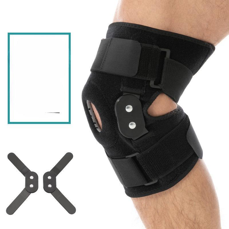 Knee Pads for Men's Mountain Climbing Outdoor Running and Cycling Steel Plate Support Knee Meniscus Protective Cover Basketball Protective Gear