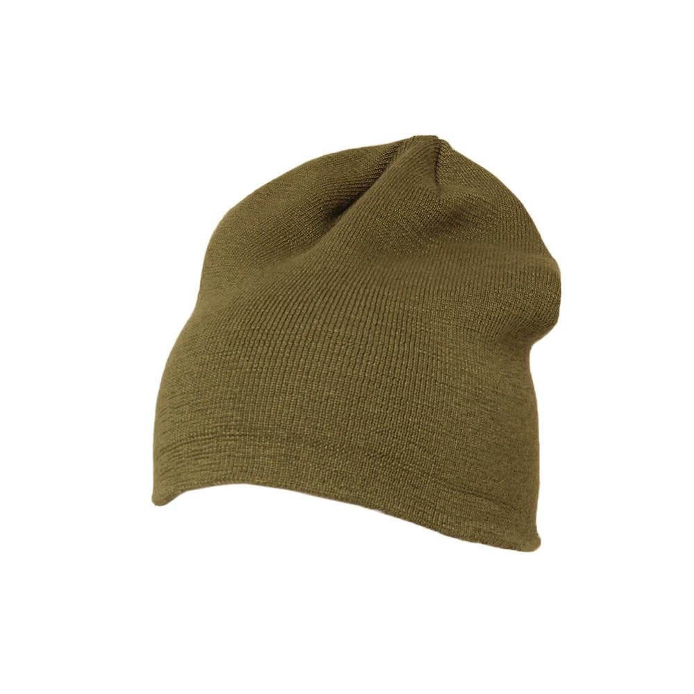 ICHIYON Knit Simple Single Winter Knit Black Beanie [14+ PLUS] Men's Hat, Knit, Oversized, Hat, / 103358-151-100