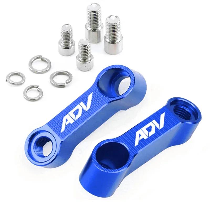 

Motorcycle Accessories Aluminum Mirrors Riser Extension Bracket Rearview Mirror Extend For Honda ADV ADV150 ADV350 ADV 150 350