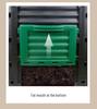 300L Garden Leaf Compost Bin for Organic Fertilizer & Kitchen Waste