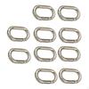 10 Pieces Sp Oval S Carabiner Key Buckle for Making