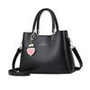 Shoulder Bag for PU Many Shoulder Black NICOLE&DORIS Women, Handbag, Crossbody, Leather, 2-Way, Cute, Pockets, Dividers, Popular, Waterproof, Women's