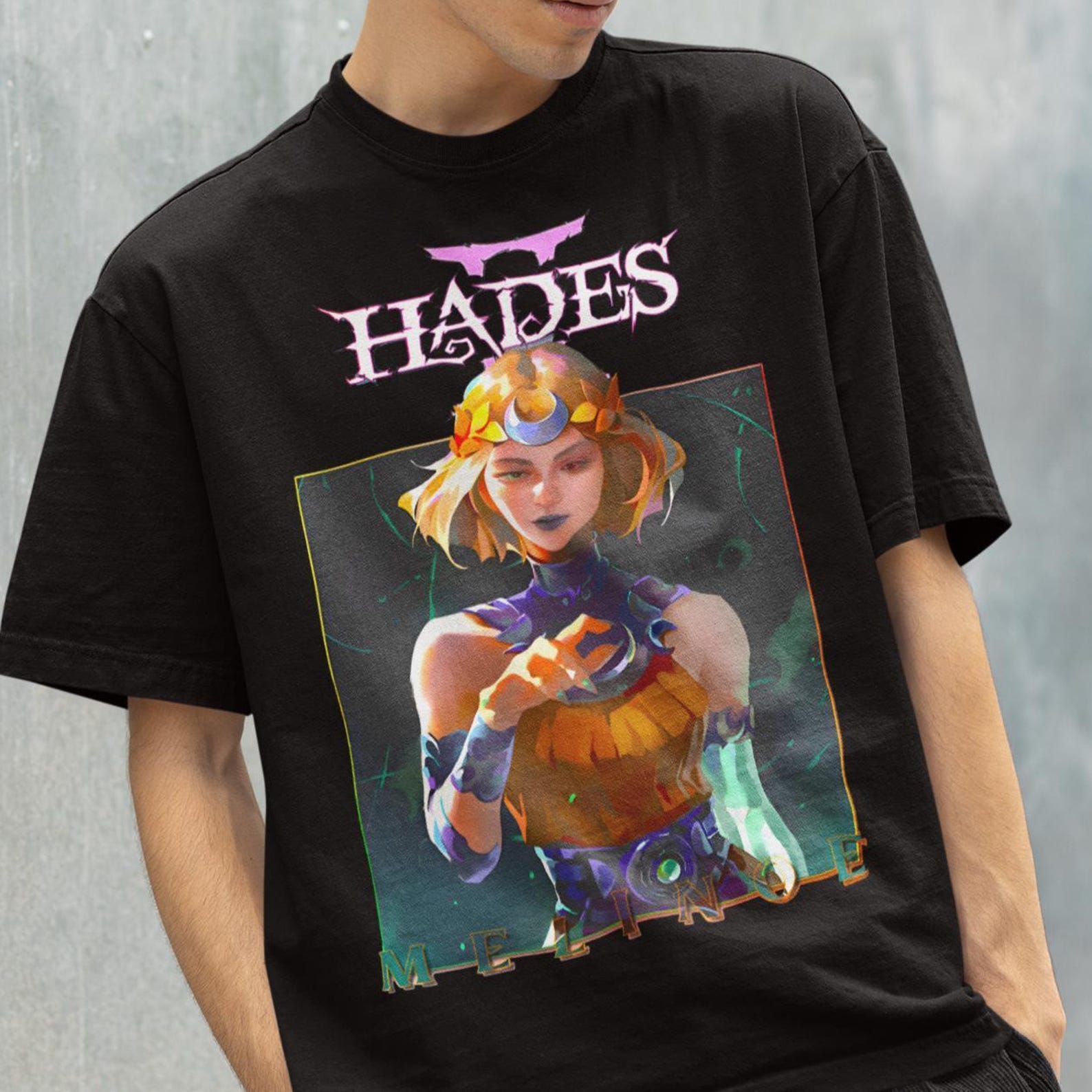 Hades 2 Melinoe Shirt - Video Game T shirts,Indie Game Merch,Zagreus S
