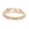 Dior  R2700WOMCY_D12P #10.5(JP Size) ring pink/gold metal/crystal Women