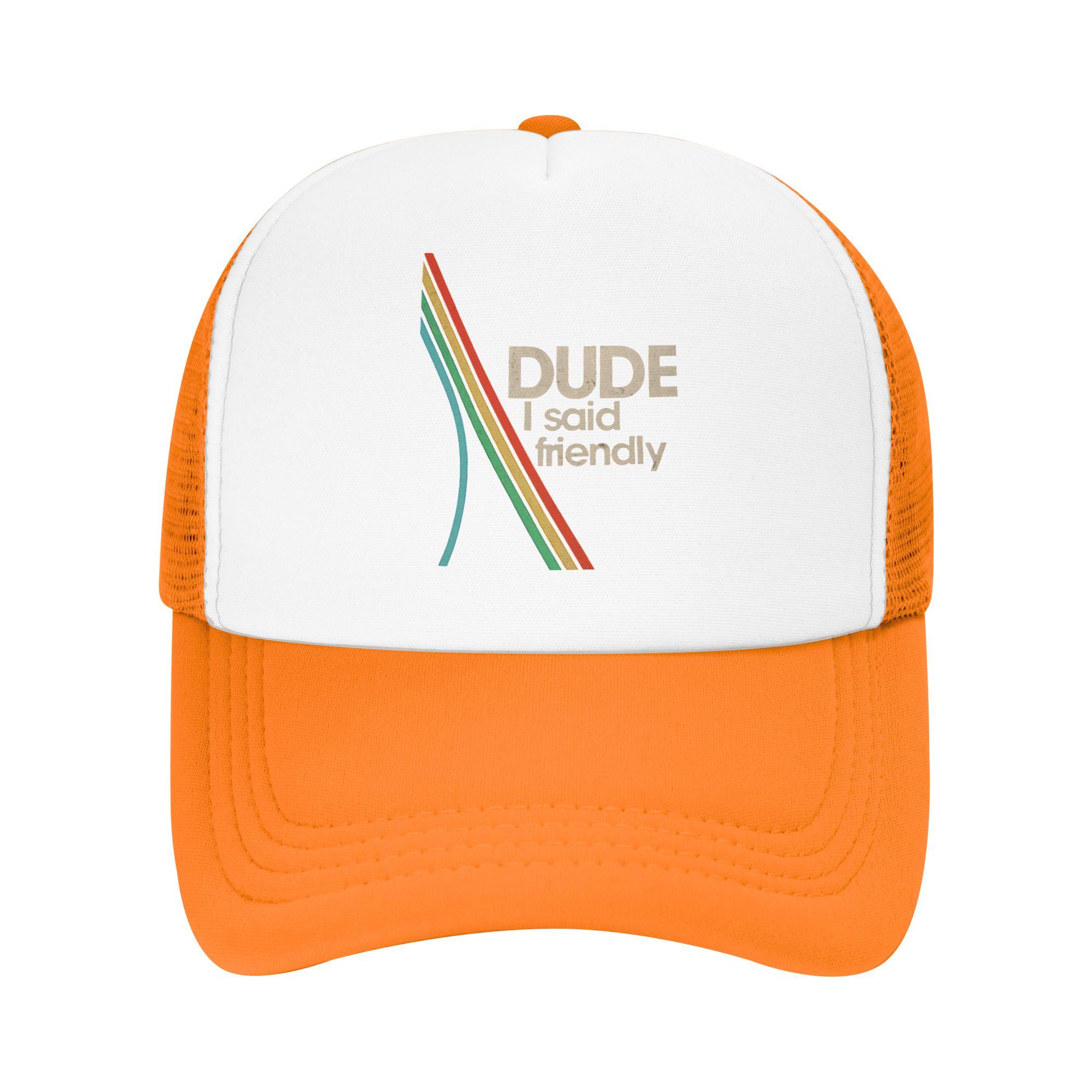 

Arc Raiders Dude I Said Friendly Baseball Cap Outdoor Sports High Quality Hip Hop Hats Men Women Casual Print Baseball Caps One Size