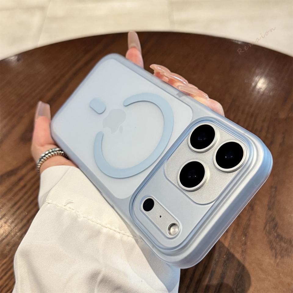 Matte Transparent Phone Case For iPhone 17 Air 16 15 14 Plus 13 11 12 13 14 15 16 17 Pro Max Ultra-thin Clear Protector Cover