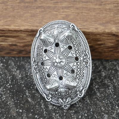 Vikingovská brož Norský amulet Švédsko Skandinávské doplňky Pro muže ženy Podivné věci Nostalgické šperky