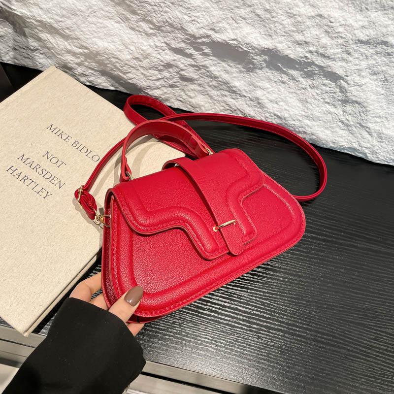 Women Fashion Simple Niche Design Square Small Shoulder Crossbody Bag For Daily Commute