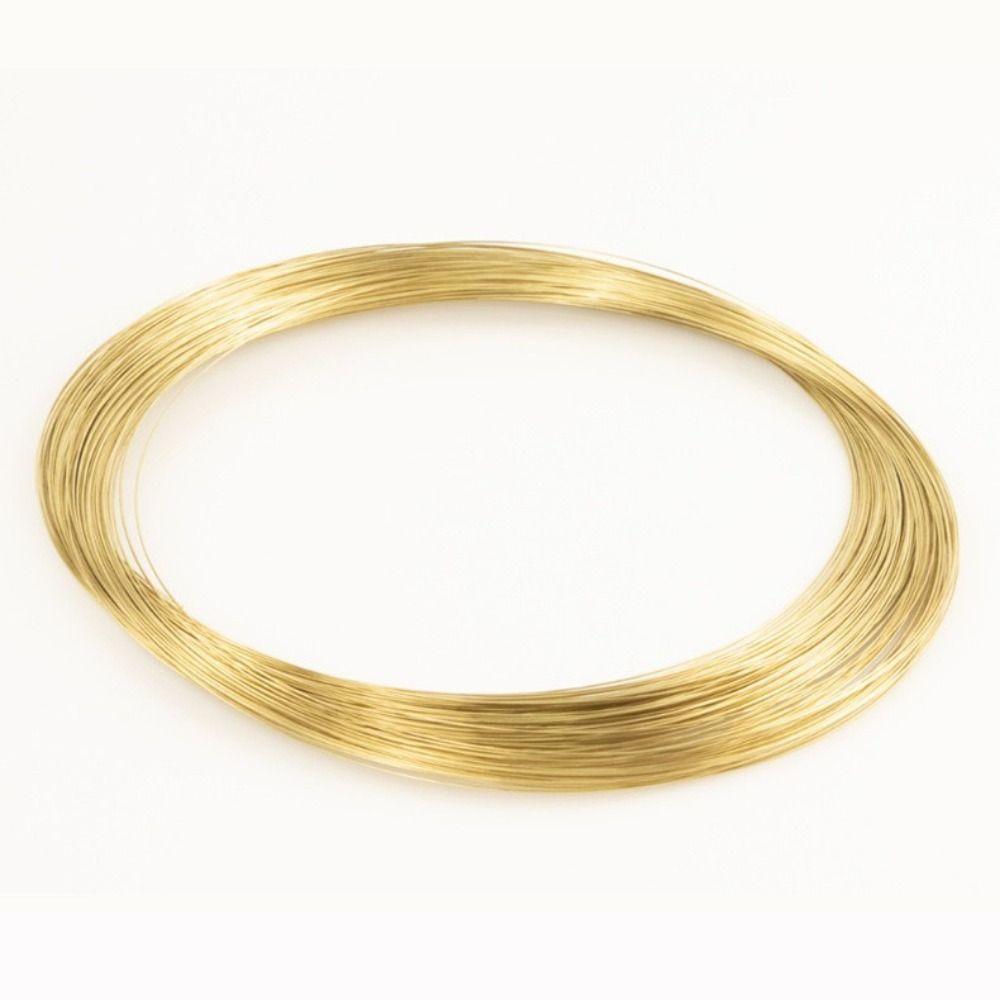 0.3-1mm Brass Round Wire Brass Brass Filament New Craft Wire