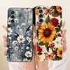 For Infinix Zero 5G 2023 X6815C X6815D Cute Cat Flower Cartoon Phone Case For Infinix Zero 5G (2023) Soft Silicone Cover Bumpers