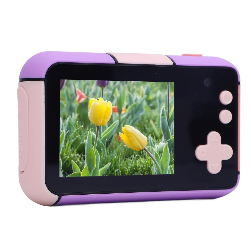 32MP 1080P Digital Camera with 2.4 Inch Screen LED Flash Compact Small Camera Toy with 32G Memory Card for Boys Girls Photography