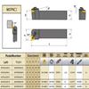 CNC 91° OD Turning Tool Holder MCFNR2020K12 Clamp Pin Handle