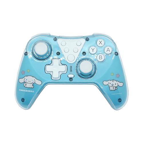 Allone Game Wireless Controller #Unipo Sanrio Characters Cinnamoroll 15.5 x 6 x 10.5cm Compatible with Switch/Switch Lite/Organic EL Light Blue Both w
