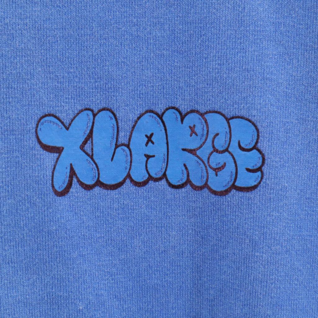 Xlarge Back Print Short Sleeve T-shirt XL Blue Men's Used