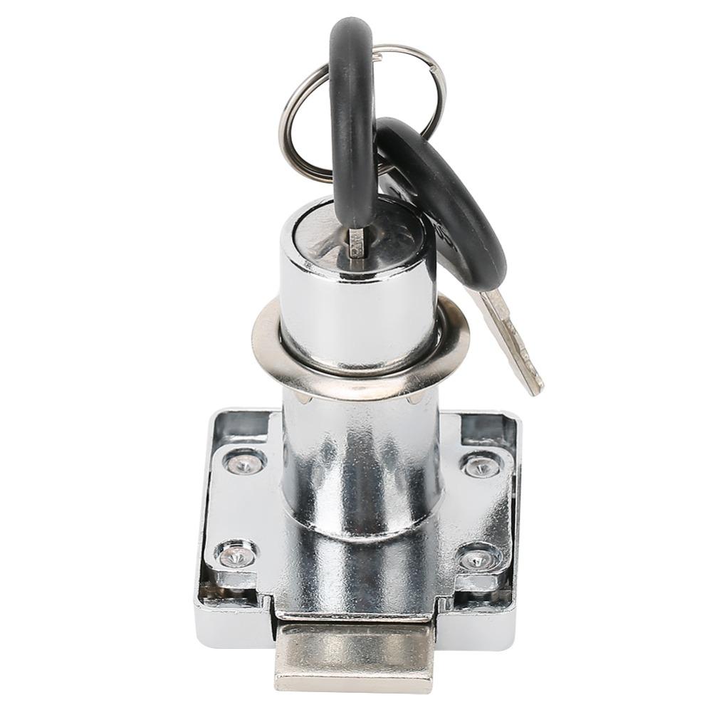 3pcs Universal Drawer Lock Zinc Alloy Cam Lock Security Cabinet Lock Office