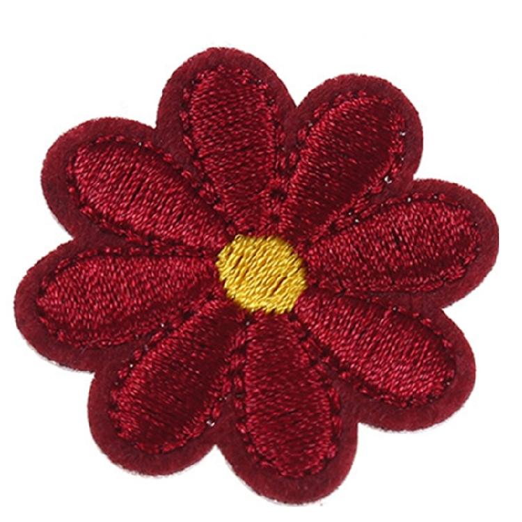 Set Of 28 Embroidery Flower Appliques Flower Iron on Applique Flower Sew On Patches Applique Sew On Clothing Patches