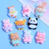 Cartoon Rabbit & Duck Resin Accessories - Shoe Buckles & Hair Clips