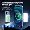 Magnetic Selfie Light with 10W Magnetic Wirel Charging 92 LED Selfie Light with 12 Lighting Mode for iPhone 16 15 14 13 12 Seri