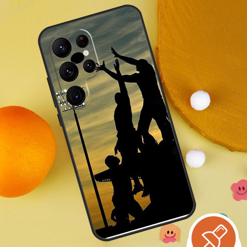 Rugby Phone Case For Samsung Galaxy S25 Ultra S24 S22 S21 Ultra S9 S10 S20 Plus S23 FE Funda Cover