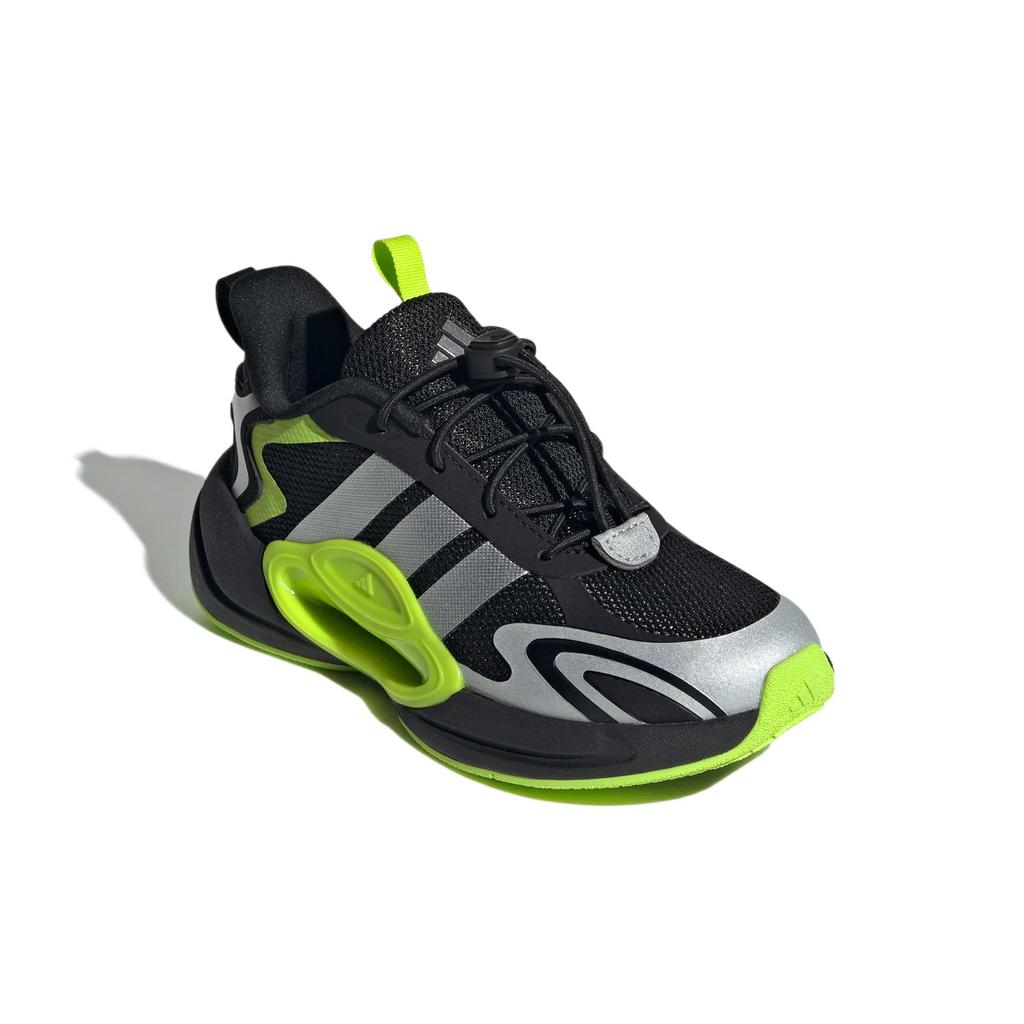 Adidas Galaxy Scout Comfortable Versatile Fashion Casual Low-Top Kids Training Shoes Kids sneaker Black Metallic-Silver Bright-White JR0564