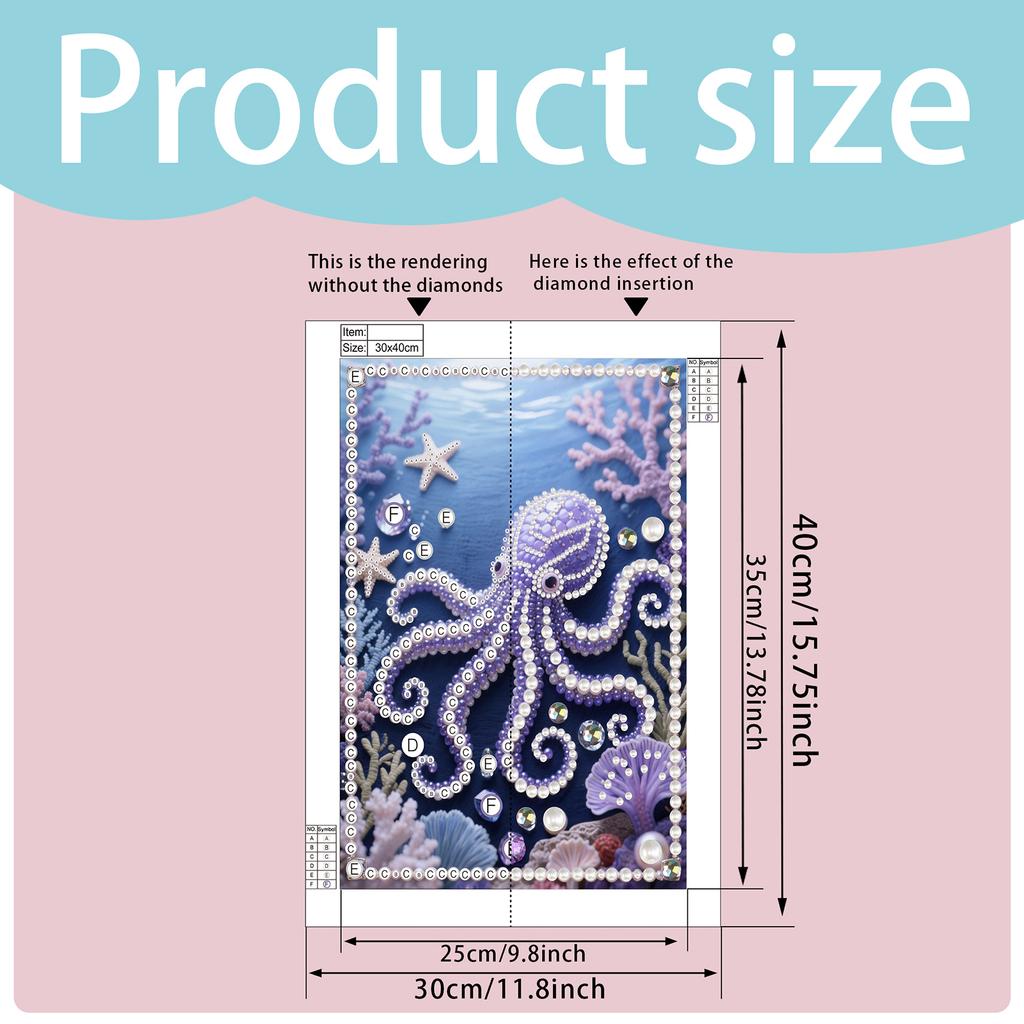 Animal Special Shaped 5D DIY Partial Drill Pearl Gem Diamond Art Painting Kit Gift Diamond Art Pearl Painting Kit 11.81x15.75in