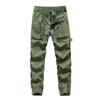 New men's overalls tied feet outdoor sports trendy men's trousers high street casual loose straight trousers