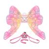 Glowing LED Back Accessory for Women Girls Cosplay Halloween Party Costume