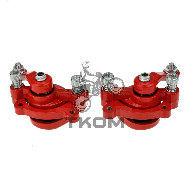 1PCS Universal Disc Brake Caliper with Pads For 43cc 47cc 49cc Mini Motorcycle Kids ATV Quad Dirt Pocket Bike Scooter Parts