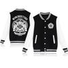 New Supernatural Printed Baseball Jacket Women Men Outdoor Long Sleeves Hip Hop Personality Fashion Sweatshirt Y2K Jersey Coat