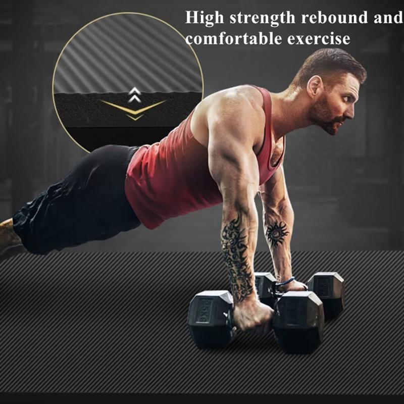 200/185×80/90Cmyoga Mat Travel Fitness Exercise 10Mm Thicknesses For Yoga Pilates Floor Workouts Thicken Widen Moisture-Proof