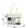 Nuova Originale Spicy Girl Cool Ita Bag Grande Capacità Trasparente Strato Dolore Borsa a Tracolla Catena Amore Ulzzang Borsa a Spalla Borsa a Mano