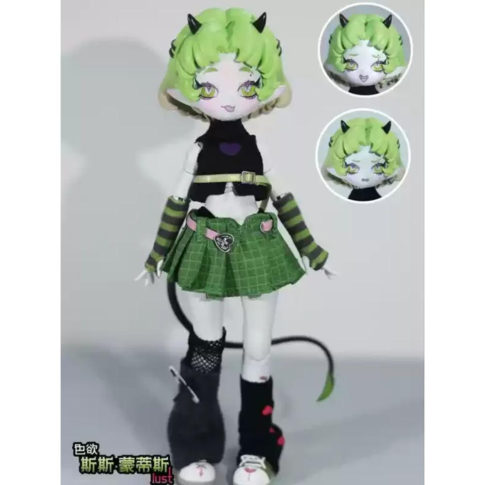 

Новая Оригинальная Devil s Corner BJD Блайнд Бокс 1/8 Шарнирная Подвижная Кукла Трендовая Игра Креативное Украшение DIY Фигурная Игрушка Кукла Подарок на День Рождения