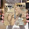 Etui na telefon Google Pixel 8 A 7 6 Pro 6A 5G Czarne miękkie odporne na wstrząsy tylne etui silikonowe TPU Shell Coque Cute Little Ghost