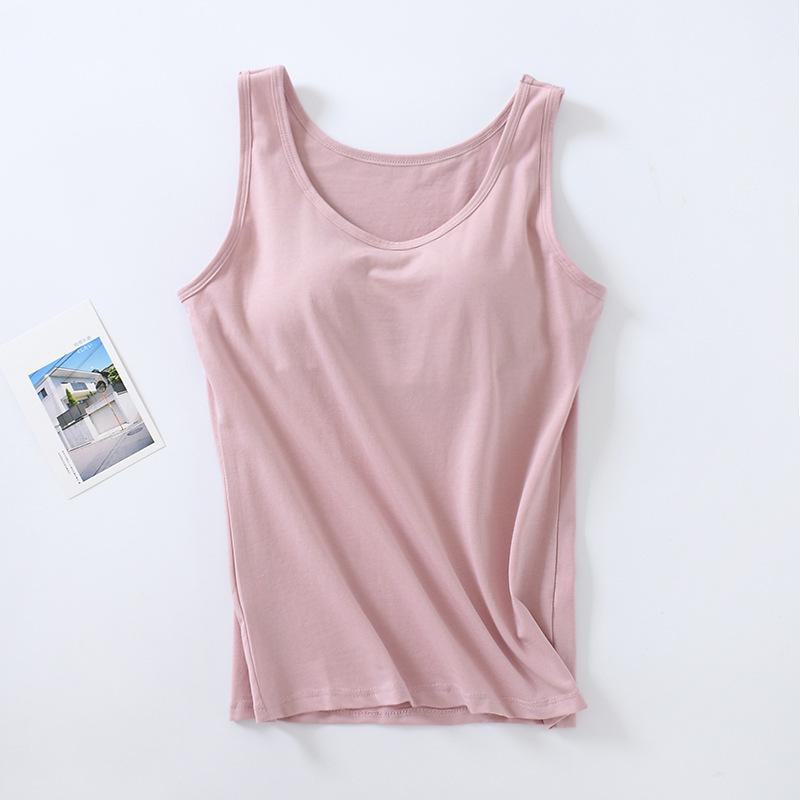 

Женская мода повседневная летняя весна однотонные принтованные безрукавки с U-образным вырезом блузки и рубашки S