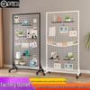 Mobile Wire Mesh Jewelry Display & Storage Rack for Arts & Crafts