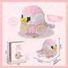 Moe Bird Series Building Blocks Model Cartoon Cute Parrots Sparrows Animal Assembly Bricks Home Decoration Toys Christmas Gifts