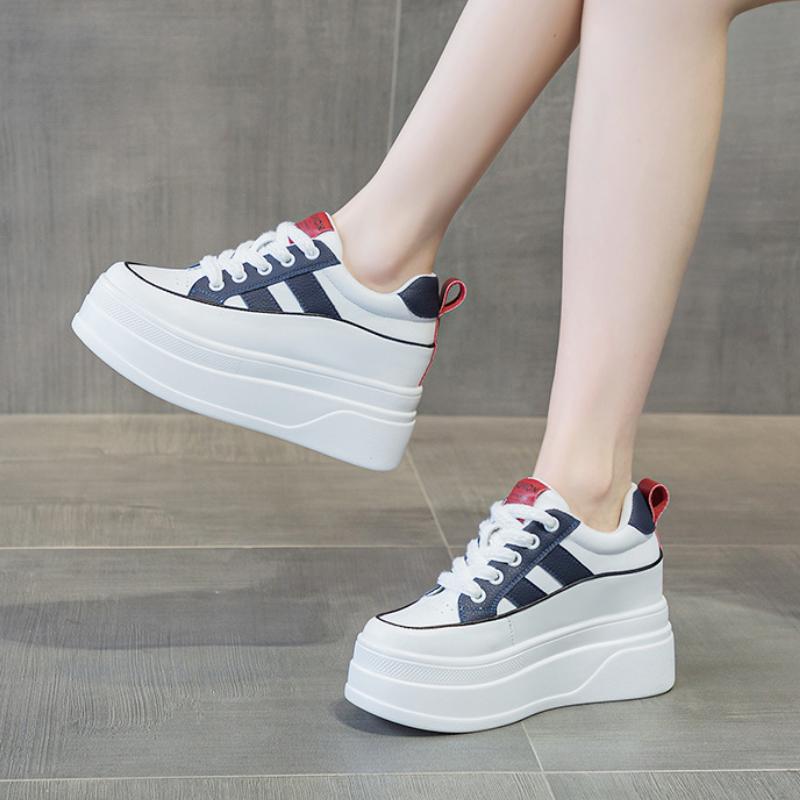 Women Sneakers Spring Autumn New Increase Versatile Thick Sole Board Shoes Female Sports Casual Shoes Womens Shoes  Mujer