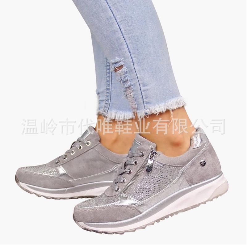 New autumn women's shoes fashion heightening board shoes women's trend versatile casual shoes