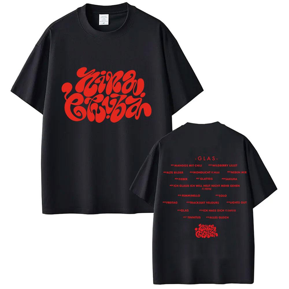 Singer Nina Chuba Arena Tour 2025 Graphic Tee Shirt Men Women Hip Hop ONeck Cotton Tshirts Fashion Oversized Short Sleeve Tees