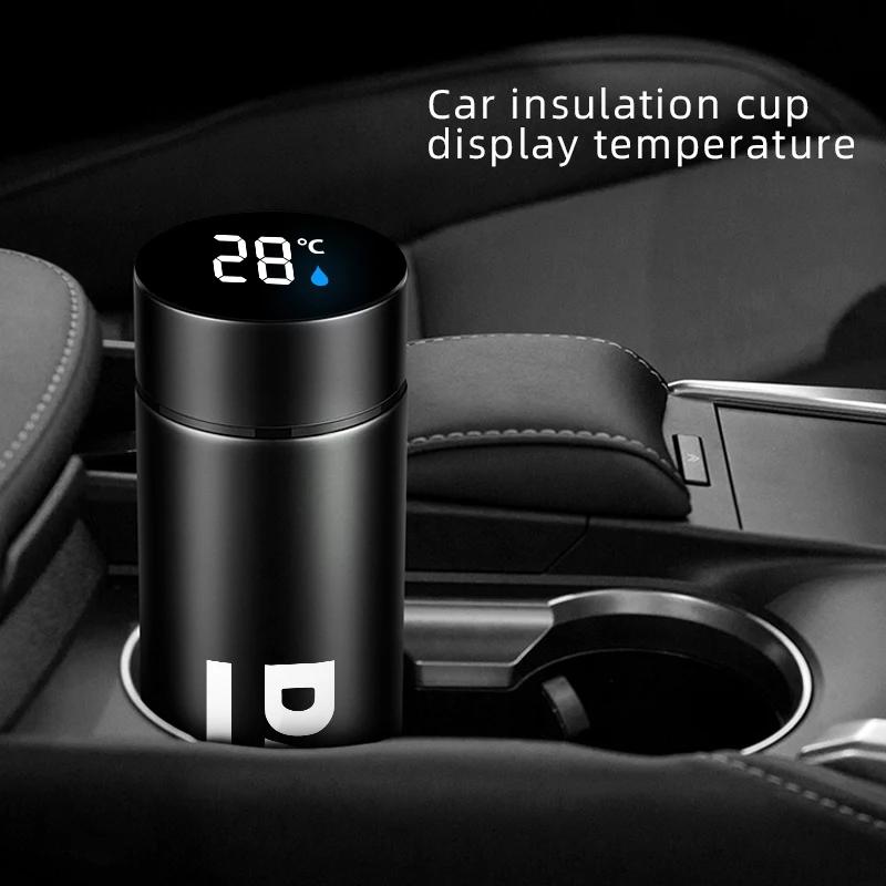 Suitable for DAF cf lf van XF 95 105 500ML portable car smart fashion thermos with temperature display thermos car accessories