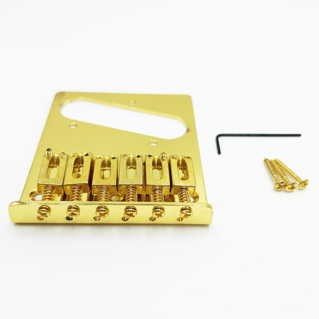 TL 6-String Electric Guitar Standard Bridge Tension Plate Single-Coil Pickup Bridge Tension Plate Bridge Saddle Bridge