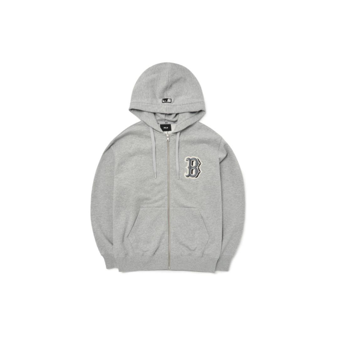 MLB Base Logo Jacket Unisex Gray 3ATRB0224-43MGS XXL