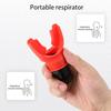 Portable Breathing Trainer Adjustable Resistance Men Women Oral Muscles Exerciser Lung Capacity Abdominal Breathing Training Equipment