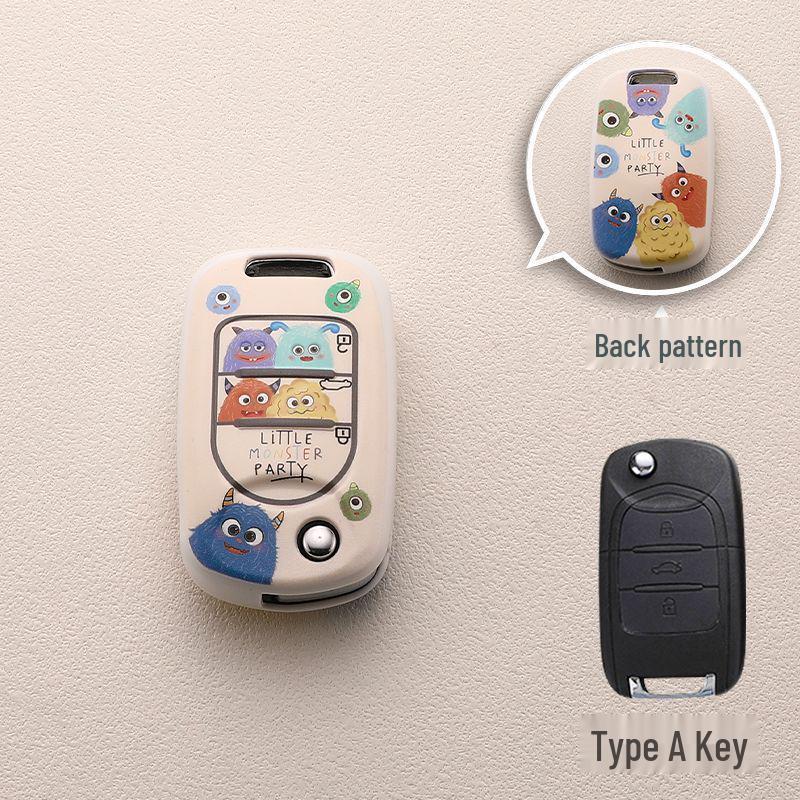 

Wuling Hongguang Mini Macaron 3rd Gen Key Case for Baojun Mini, NanoEV