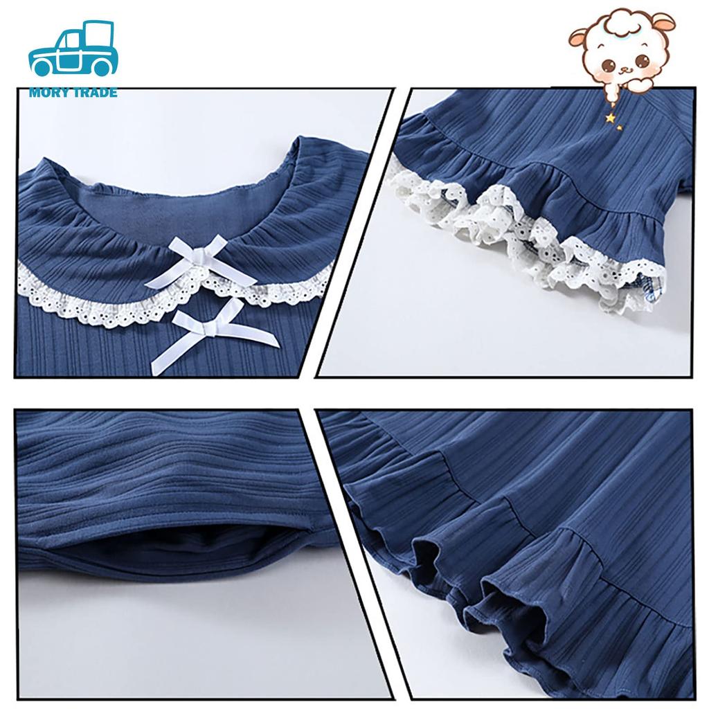 morytrade Fashionable Pajamas Summer Nightwear Lace Ribbon Cosplay (Green, XL)